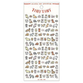 MIND WAVE Tiny Tiny Sticker - Dog - Default Title by Techo Treats Stationery