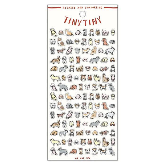 MIND WAVE Tiny Tiny Sticker - Dog - Default Title by Techo Treats Stationery