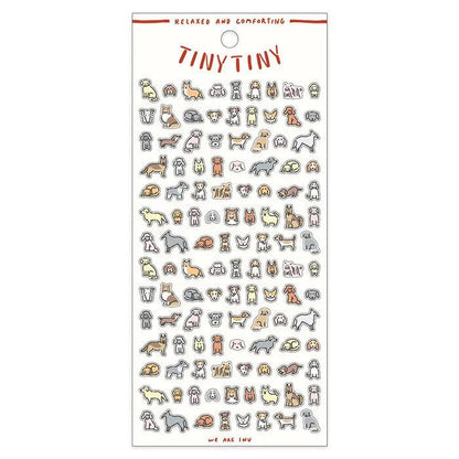 MIND WAVE Tiny Tiny Sticker - Dog - Default Title by Techo Treats Stationery