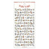 MIND WAVE Tiny Tiny Sticker - Dog - Default Title by Techo Treats Stationery
