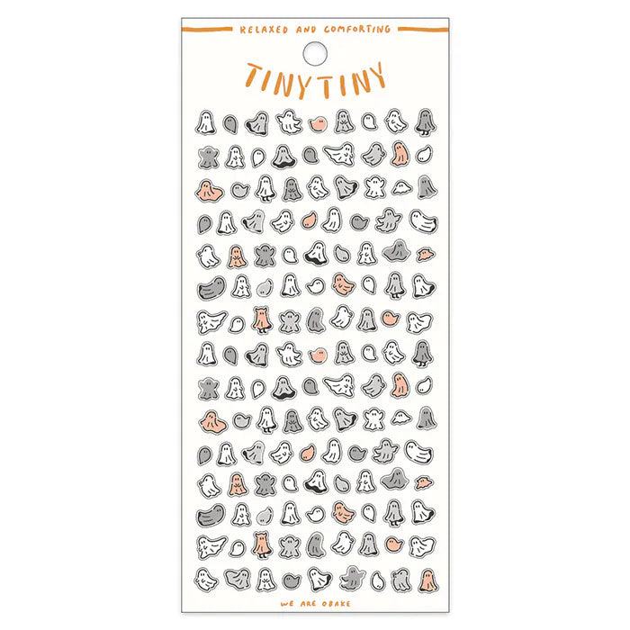 MIND WAVE Tiny Tiny Sticker - Ghost - Default Title by Techo Treats Stationery