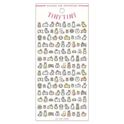 MIND WAVE Tiny Tiny Sticker - Rabbit - Default Title by Techo Treats Stationery