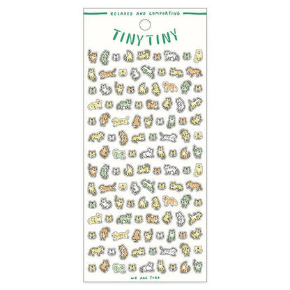 MIND WAVE Tiny Tiny Sticker - Tiger - Default Title by Techo Treats Stationery