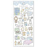 MIND WAVE utakata seal - Night - Default Title by Techo Treats Stationery