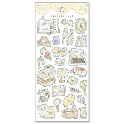 MIND WAVE utakata seal - Room - Default Title by Techo Treats Stationery