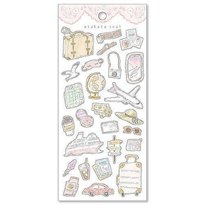 MIND WAVE utakata seal - Travel - Default Title by Techo Treats Stationery