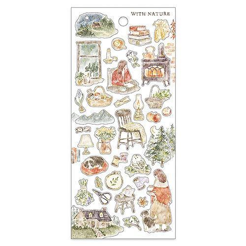 MIND WAVE With Nature Sticker - Hobbies - Default Title by Techo Treats Stationery