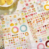 Mini CUBE Seal Planner Sticker - Bite-sized Sweets - Techo Treats