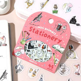 Mini Mini Animals Foil-stamped Flake Seal - Stationery - Techo Treats