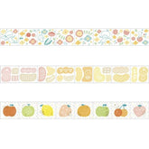 mizutama Clear Masking Tape - Fruit - Techo Treats