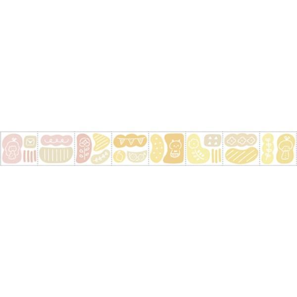 mizutama Clear Masking Tape - Squishy - Techo Treats