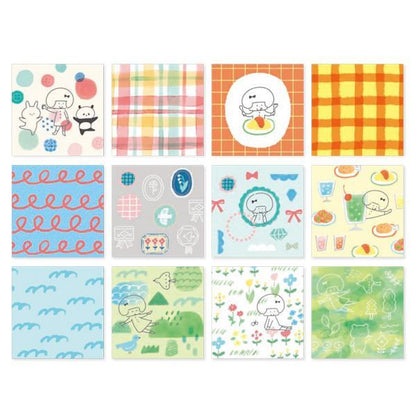 mizutama kokoro moyou Assorted Origami - Cheerful and Breezy - Furukawa Shiko - Default Title by Techo Treats Stationery