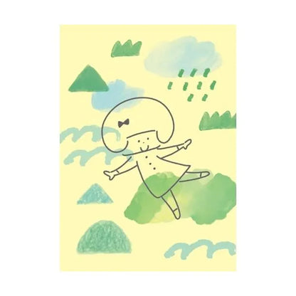 mizutama kokoro moyou Deco Seal - Breezy - Furukawa Shiko - Default Title by Techo Treats Stationery