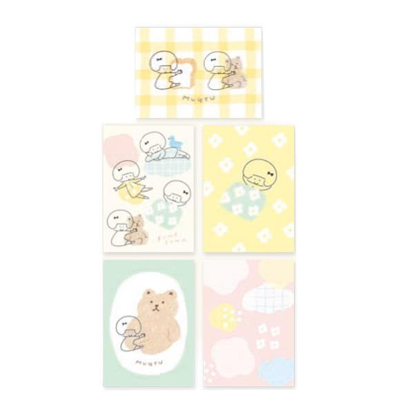 mizutama kokoro moyou Deco Seal - Fluffy - Furukawa Shiko - Default Title by Techo Treats Stationery