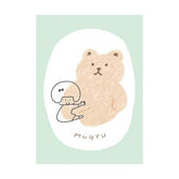 mizutama kokoro moyou Deco Seal - Fluffy - Techo Treats