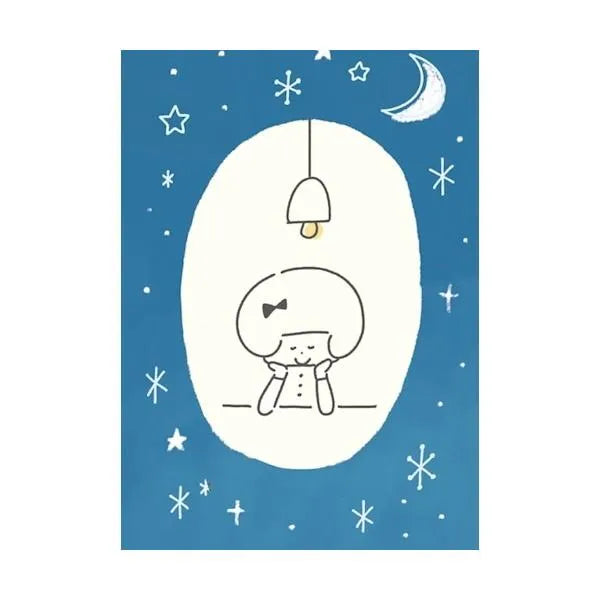 mizutama kokoro moyou Deco Seal - Silence - Furukawa Shiko - Default Title by Techo Treats Stationery