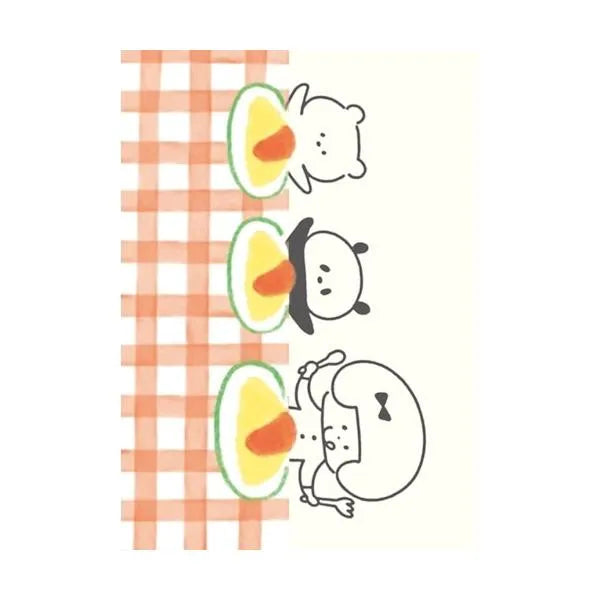 mizutama kokoro moyou Deco Seal - Waiwai - Furukawa Shiko - Default Title by Techo Treats Stationery