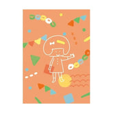 mizutama kokoro moyou Deco Seal - Waiwai - Furukawa Shiko - Default Title by Techo Treats Stationery
