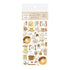 mizutama kokoro moyou Layered Decoration Sticker Sheet - Chilling - Techo Treats