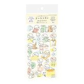 mizutama kokoro moyou Layered Decoration Sticker Sheet - Fluffy - Furukawa Shiko - Default Title by Techo Treats Stationery