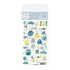 mizutama kokoro moyou Layered Decoration Sticker Sheet - Silence - Techo Treats