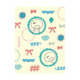 mizutama kokoro moyou Scrapbooking Paper Set - Cheerful - Furukawa Shiko - Default Title by Techo Treats Stationery