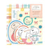 mizutama kokoro moyou Scrapbooking Paper Set - Cheerful - Techo Treats