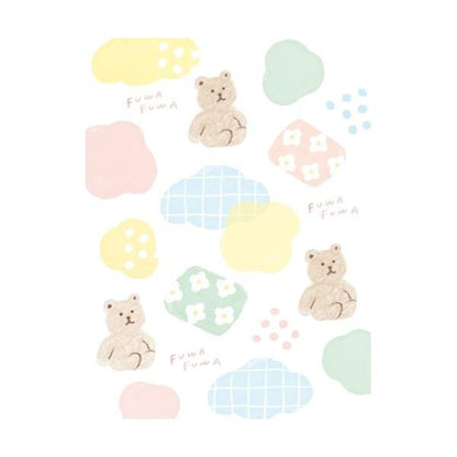 mizutama kokoro moyou Scrapbooking Paper Set - Soft and Fluffy - Techo Treats