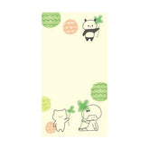 mizutama kokoro moyou Slim Memo - Breezy - Furukawa Shiko - Default Title by Techo Treats Stationery