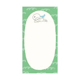 mizutama kokoro moyou Slim Memo - Breezy - Furukawa Shiko - Default Title by Techo Treats Stationery