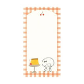 mizutama kokoro moyou Slim Memo - Chilling - Furukawa Shiko - Default Title by Techo Treats Stationery