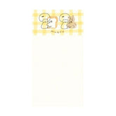 mizutama kokoro moyou Slim Memo - Fluffy - Furukawa Shiko - Default Title by Techo Treats Stationery
