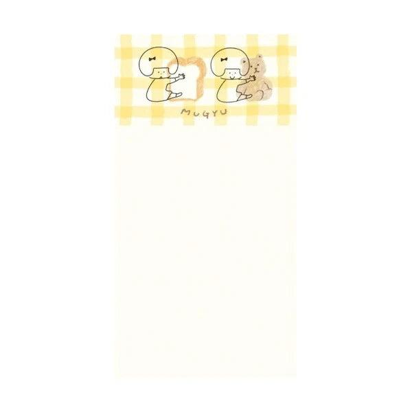 mizutama kokoro moyou Slim Memo - Fluffy - Furukawa Shiko - Default Title by Techo Treats Stationery