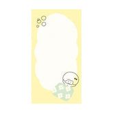 mizutama kokoro moyou Slim Memo - Fluffy - Furukawa Shiko - Default Title by Techo Treats Stationery