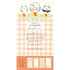 mizutama kokoro moyou Slim Memo - Waiwai - Furukawa Shiko - Default Title by Techo Treats Stationery