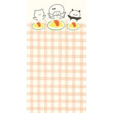 mizutama kokoro moyou Slim Memo - Waiwai - Furukawa Shiko - Default Title by Techo Treats Stationery