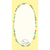 mizutama kokoro moyou Slim Memo - Waiwai - Furukawa Shiko - Default Title by Techo Treats Stationery