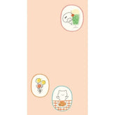 mizutama kokoro moyou Slim Memo - Waiwai - Furukawa Shiko - Default Title by Techo Treats Stationery