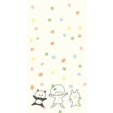 mizutama kokoro moyou Slim Memo - Waiwai - Furukawa Shiko - Default Title by Techo Treats Stationery