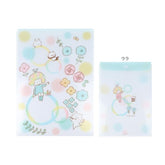mizutama Vol.2 A4 Clear Folder with Envelope - Soap Bubble Pattern - Sun-Star Stationery - Default Title by Techo Treats Stationery