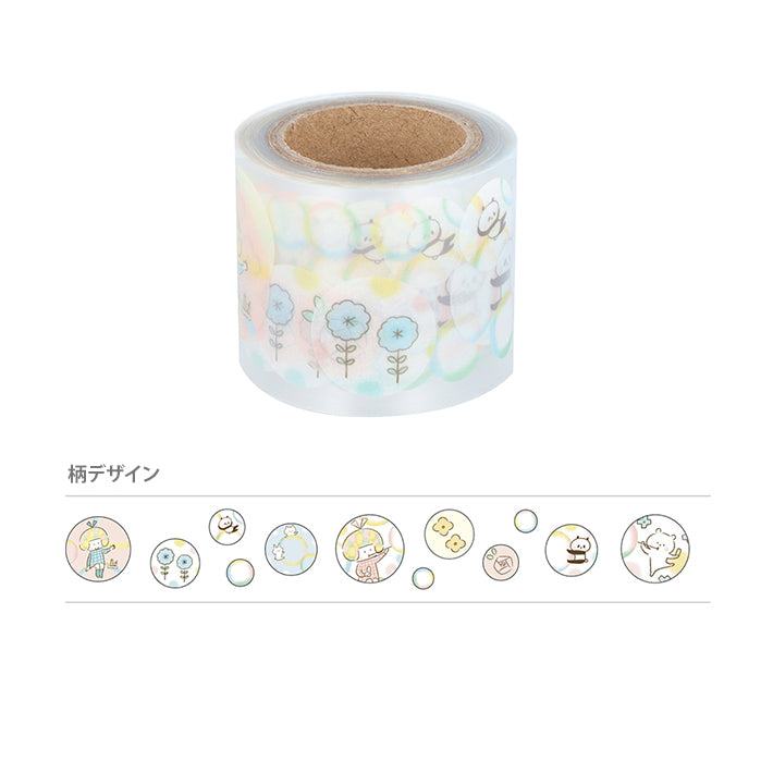 mizutama Vol.2 Masking Stickers in Box - Soap Bubble Pattern - Sun-Star Stationery - Default Title by Techo Treats Stationery
