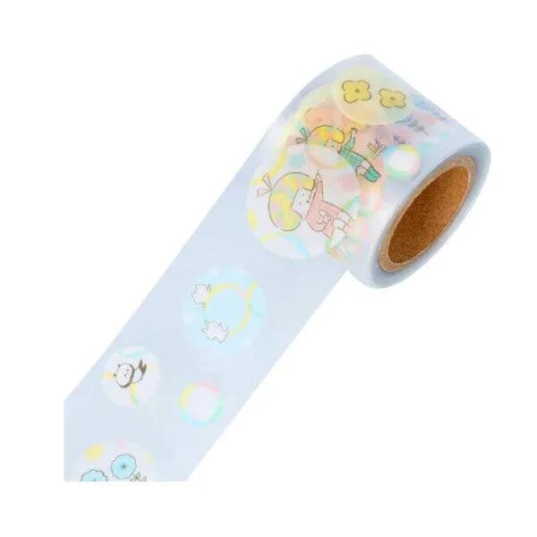 mizutama Vol.2 Masking Stickers in Box - Soap Bubble Pattern - Sun-Star Stationery - Default Title by Techo Treats Stationery