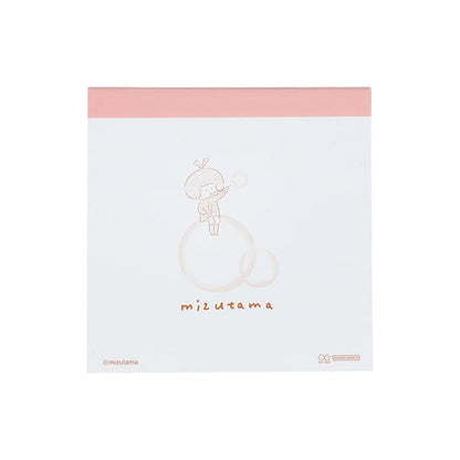 mizutama Vol.2 Sticker Pad - Soap Bubble Pattern - Techo Treats