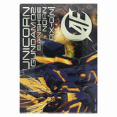 Mobile Suit Gundam A4 Metallic Folder - Unicorn Gundam 02 Banshee Norn - Sun-Star Stationery - Default Title by Techo Treats Stationery