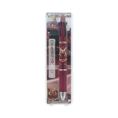 Mobile Suit Gundam Dr. Grip 4+1 Multifunction Ballpoint Pen 0.7mm - Char Aznable - Sun-Star Stationery - Default Title by Techo Treats Stationery