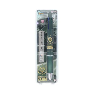 Mobile Suit Gundam Dr. Grip 4+1 Multifunction Ballpoint Pen 0.7mm - Principality of Zeon - Sun-Star Stationery - Default Title by Techo Treats Stationery