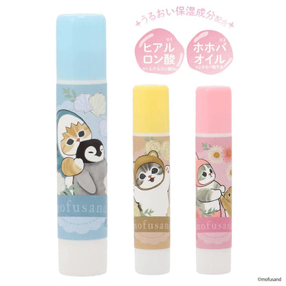 mofusand Lip Balm (3 styles) - SHOBIDO - Shark (Sweet Mint Scent) by Techo Treats Stationery