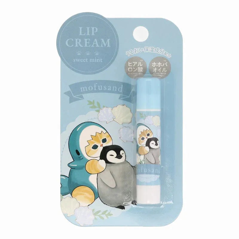 mofusand Lip Balm (3 styles) - SHOBIDO - Shark (Sweet Mint Scent) by Techo Treats Stationery