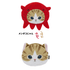 mofusand Vol.4 Reversible Plush Pen Pouch - Mendako Nyan - Sun-Star Stationery - Default Title by Techo Treats Stationery