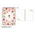 mofusand Vol.5 B6 Ring Notebook - Strawberry Tea - Sun-Star Stationery - Default Title by Techo Treats Stationery